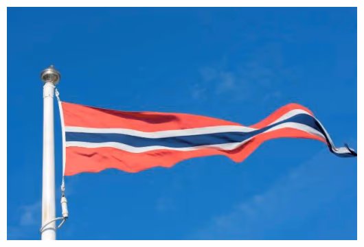 En norsk vimpel