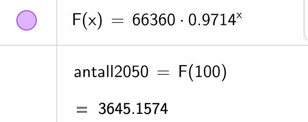 Beregning av antall fiskere i 2050