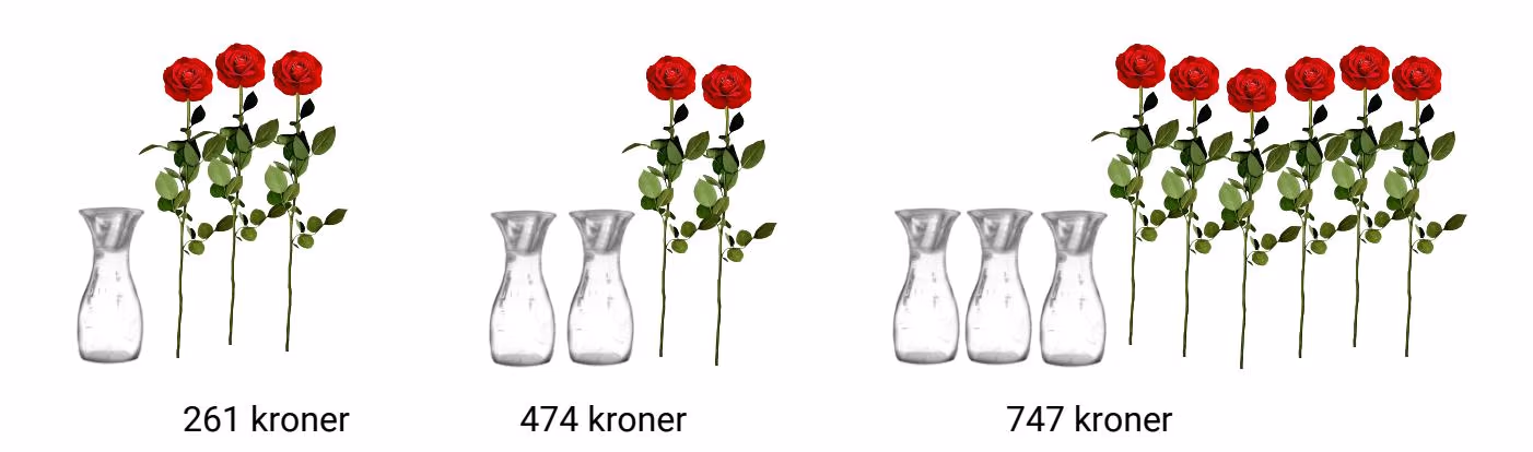 Vaser og roser