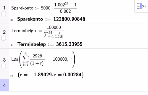 GeoGebra CAS